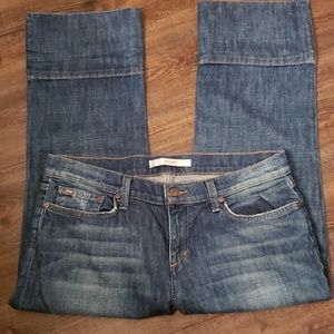 Joe's Jean's socialite kicker crop jeans